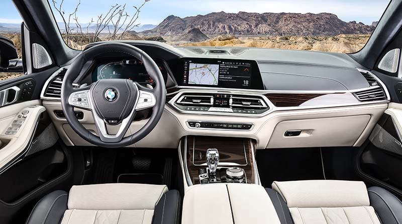 Interni nuova BMW X7