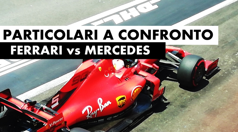 Ferrari f1 Tecnica particolari a confronto