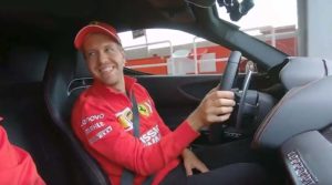 Vettel Guida la SF90 Stradale