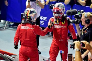 Vettel e Leclerc