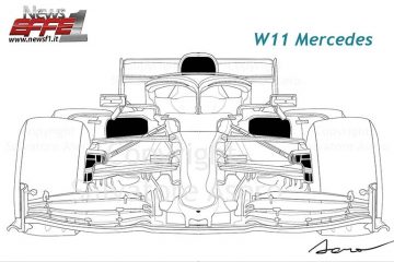 F1 Mercedes W11