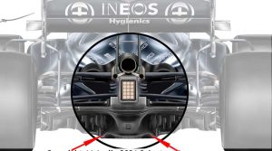 Mercedes F1 diffuser