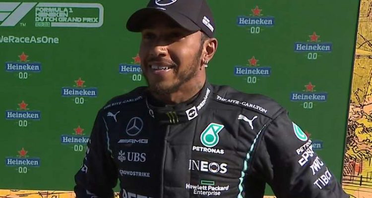 Lewis Hamilton F1 Olanda