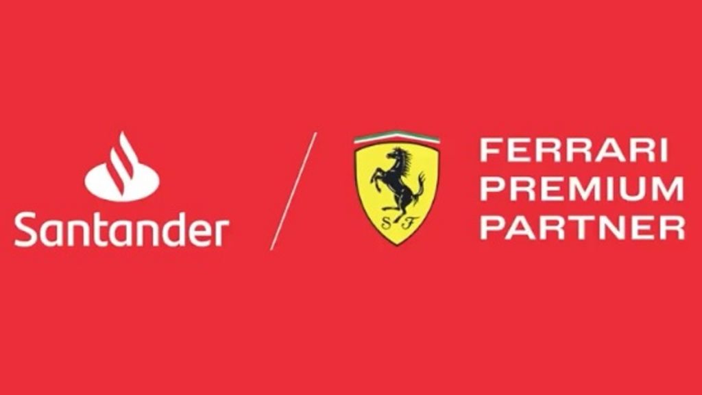 F1, Banco Santander di nuovo sponsor Ferrari per un durata pluriennale