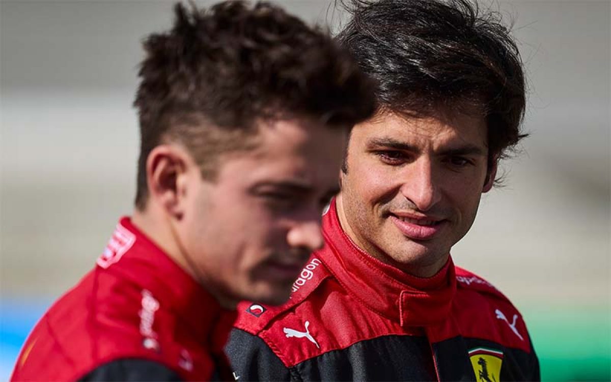 F1 Leclerc sainz ferrari f1 2022 bahrain gp