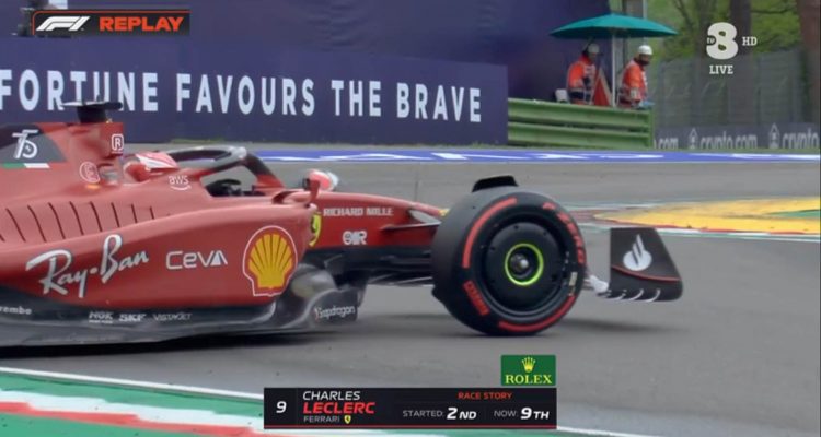 Leclerc F1 Imola