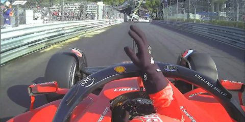 Monaco F1 Leclerc Ferrari