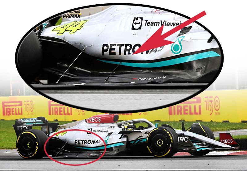 Formula 1 Mercedes f1 tirante
