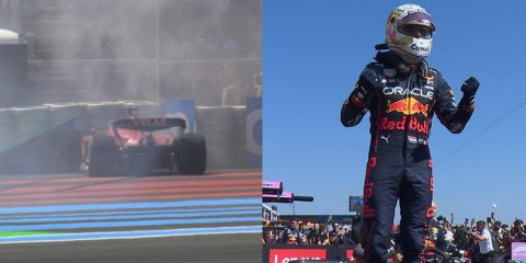 F1 - In Francia vince di nuovo Verstappen Leclerc out, rimonta Sainz
