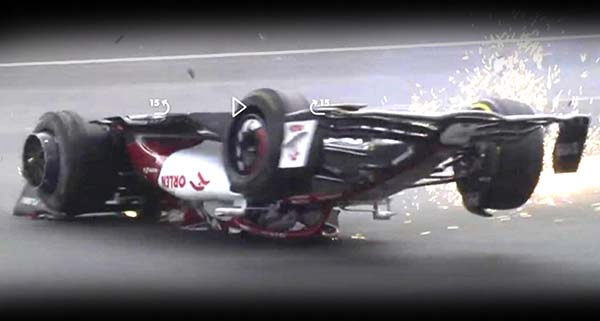 Formula 1 incidente