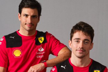 Charles Leclerc e Carlos Sainz Ferrari F1