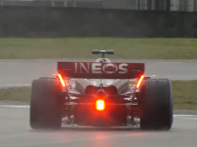 F1 Test pirelli