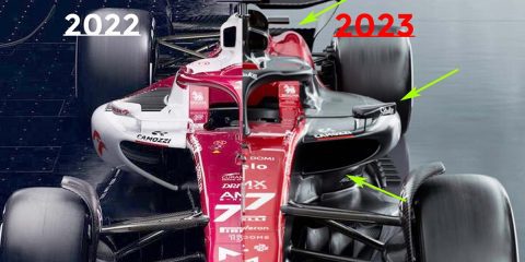 f1 2023 sidepods