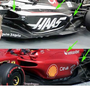 Ferrari VS pance haas