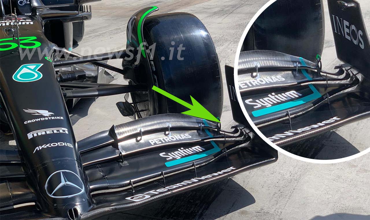 F1 aggiornamenti mercedes