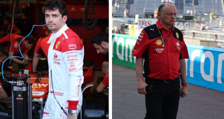 Vasseur e Leclerc a Monaco GP Ferrari Formula 1
