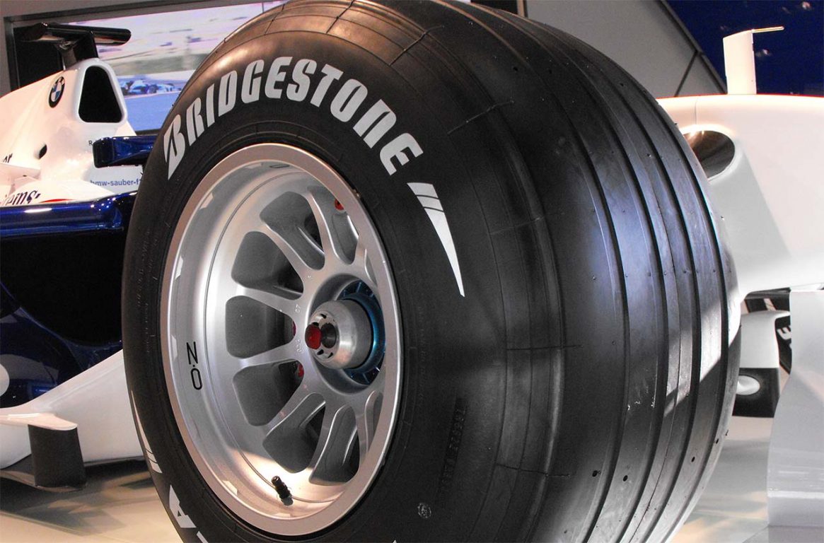 f1 Gomme Bridgestone