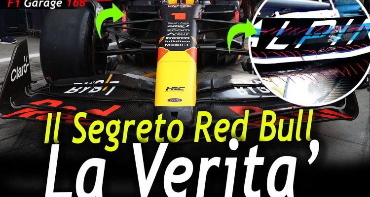 Formula 1 garage segreto redbull