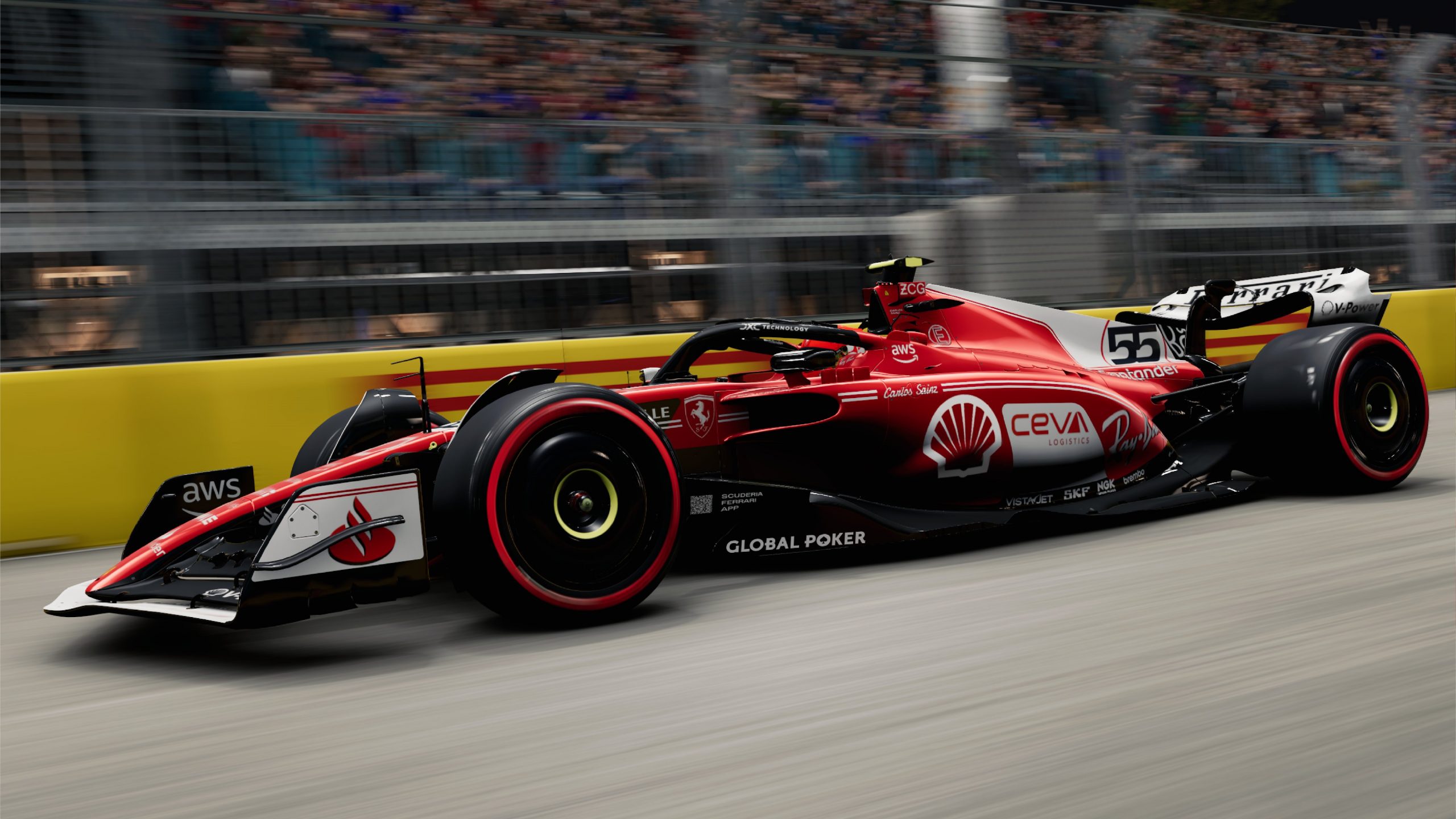 F1 - La Ferrari svela la straordinaria livrea per il GP di Las Vegas