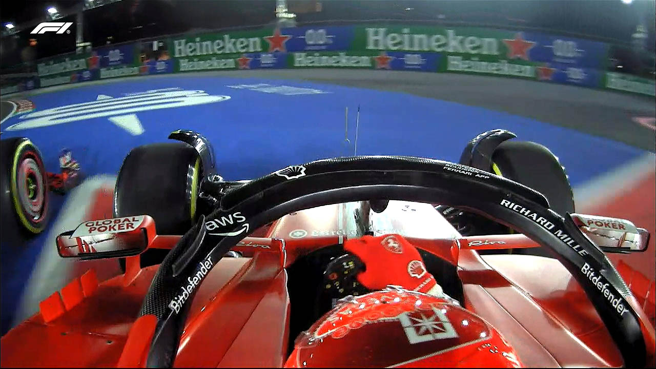 Red Bull las vegas verstappen leclerc