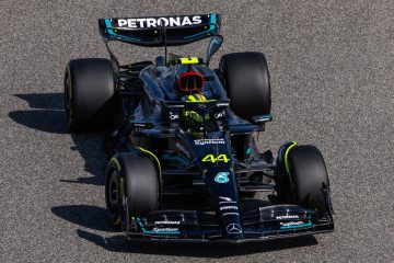 Hamilton test Pirelli