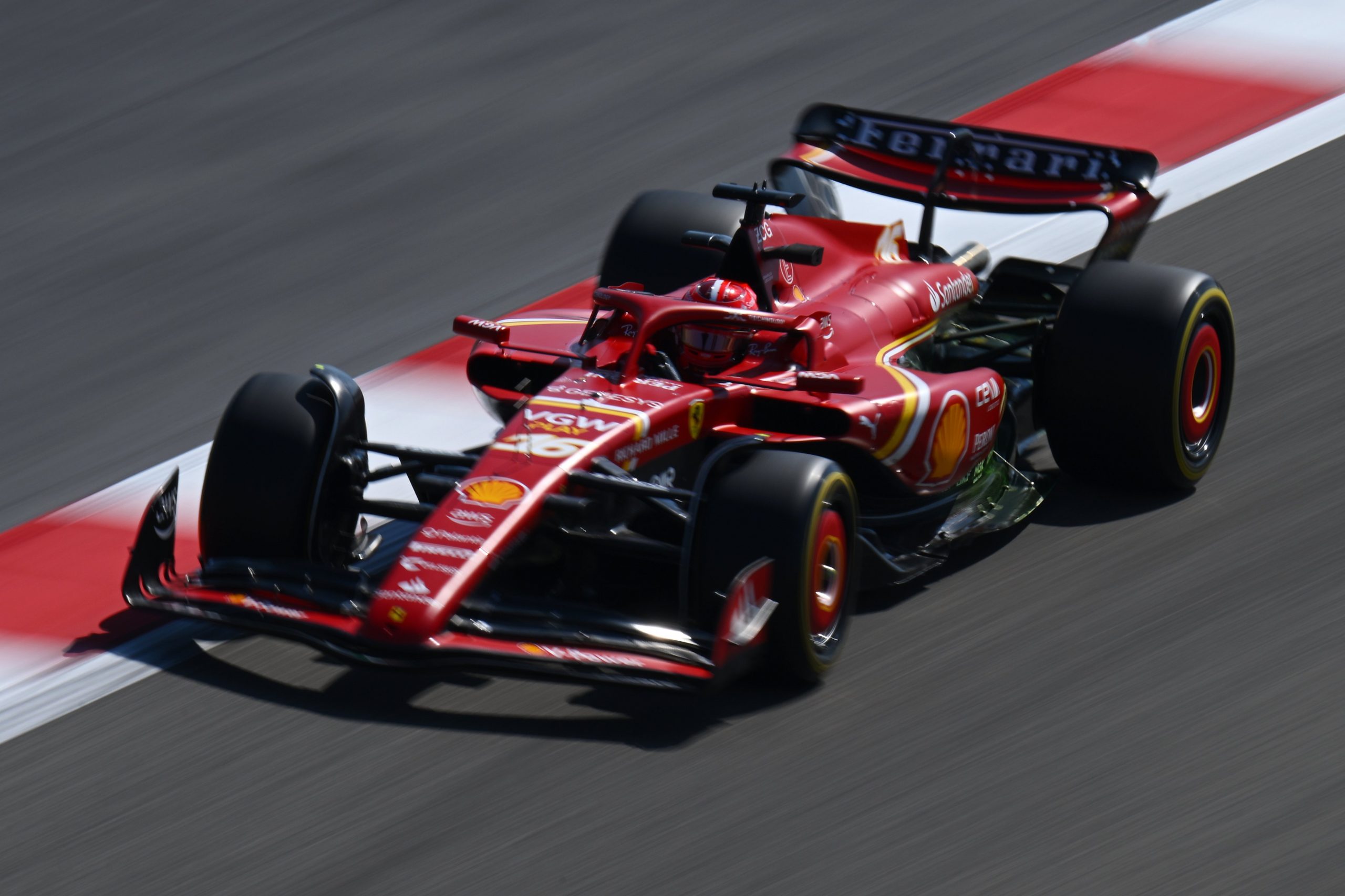 Leclerc test f1