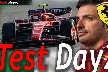 Formula 1 Sainz Test Day2