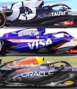 confronto pance red bull alpha tauri