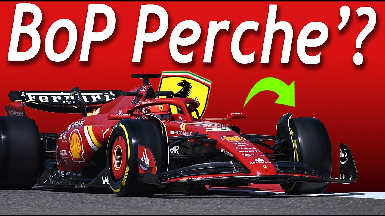 Formula 1 BOP balance of performance