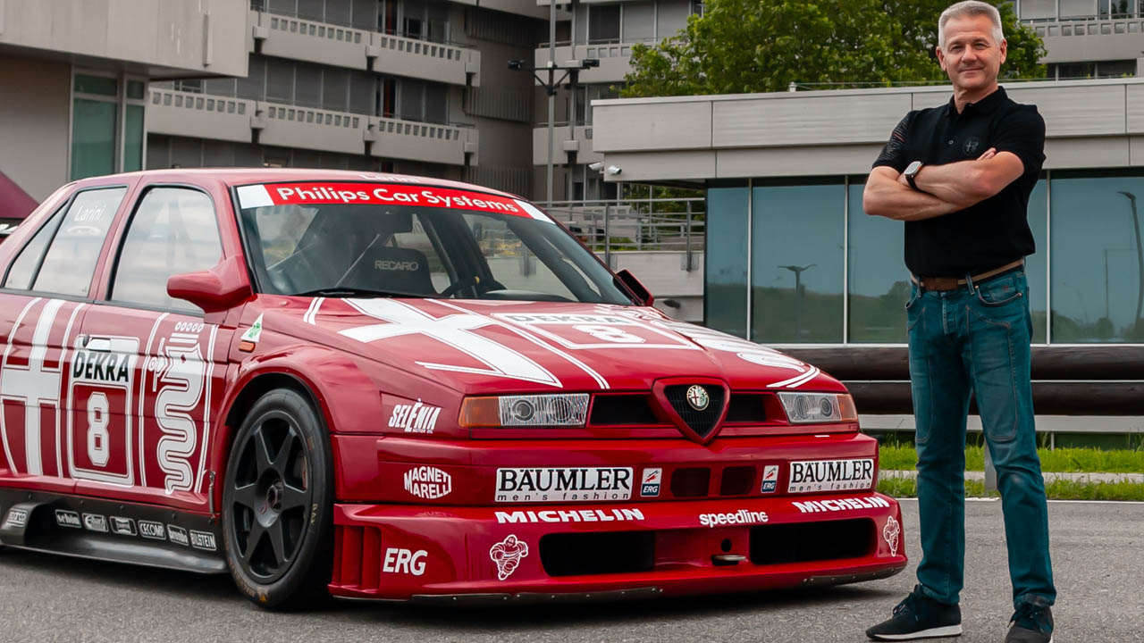 alfa romeo dtm larini