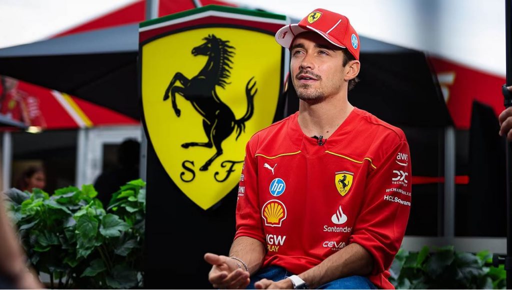ferrari F1 Leclerc