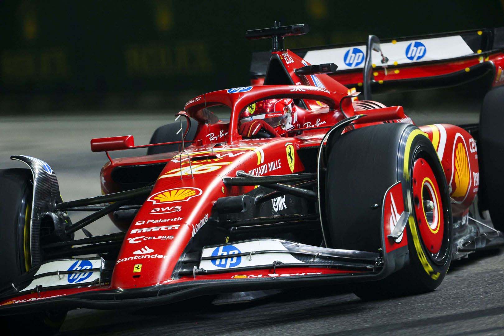 ferrari f1 singapore leclerc