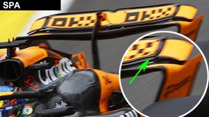 F1 News Mclaren Ala flessibile posteriore