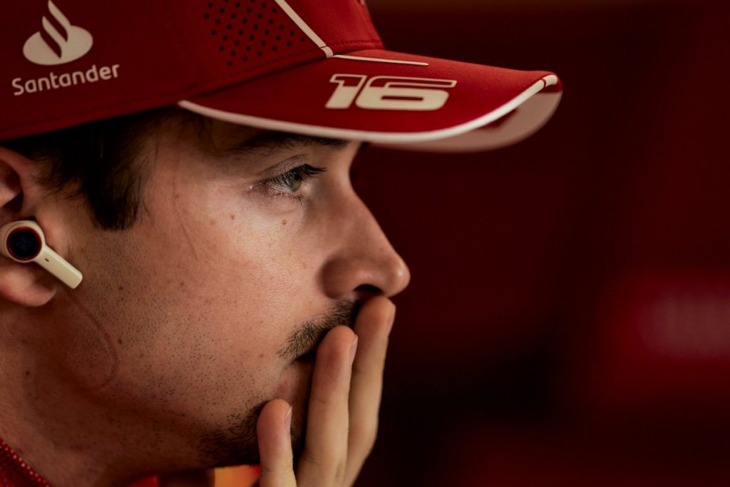 Leclerc Qatar Ferrari F1