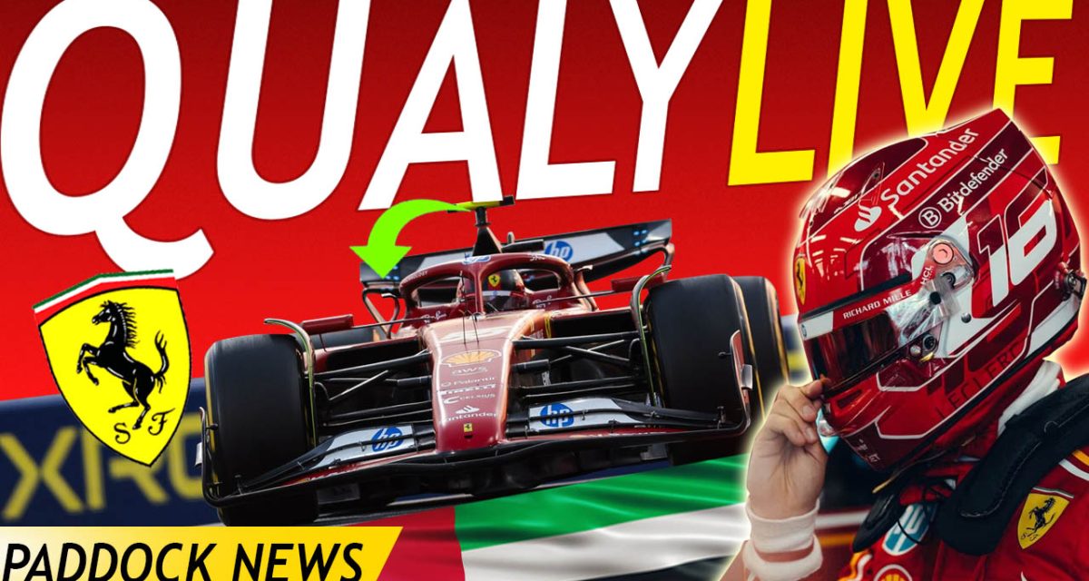 LIVE Qualifiche GP Abu Dhabi 2024 Commenta con noi