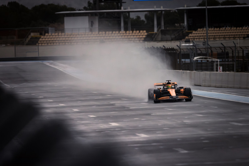 F1 News Test pirelli Mclaren
