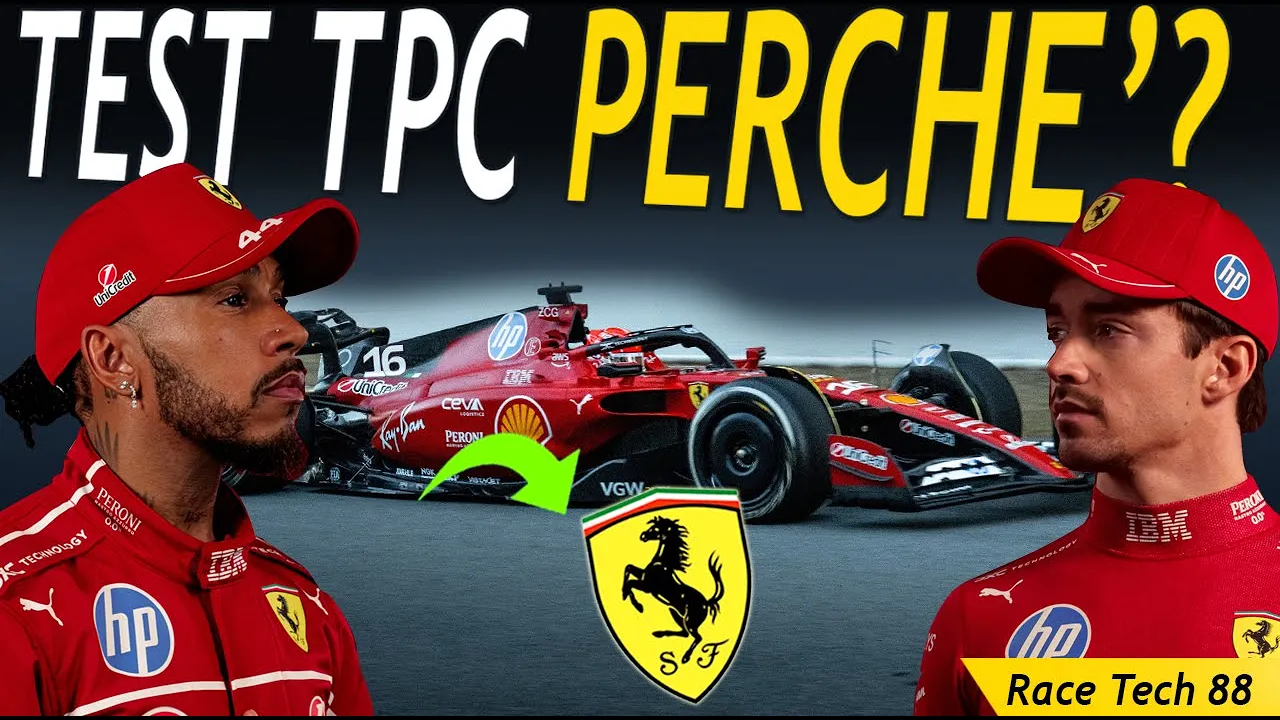F1 Mews Hamilton Ferrari Test