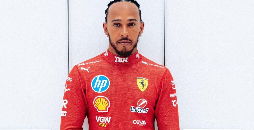 hamilton Ferrari fiorano tuta
