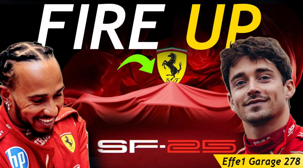 Ferrari F1 SF 25 Fire up