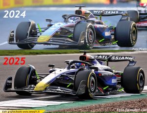 F1 2025 Williams FW47 comparison
