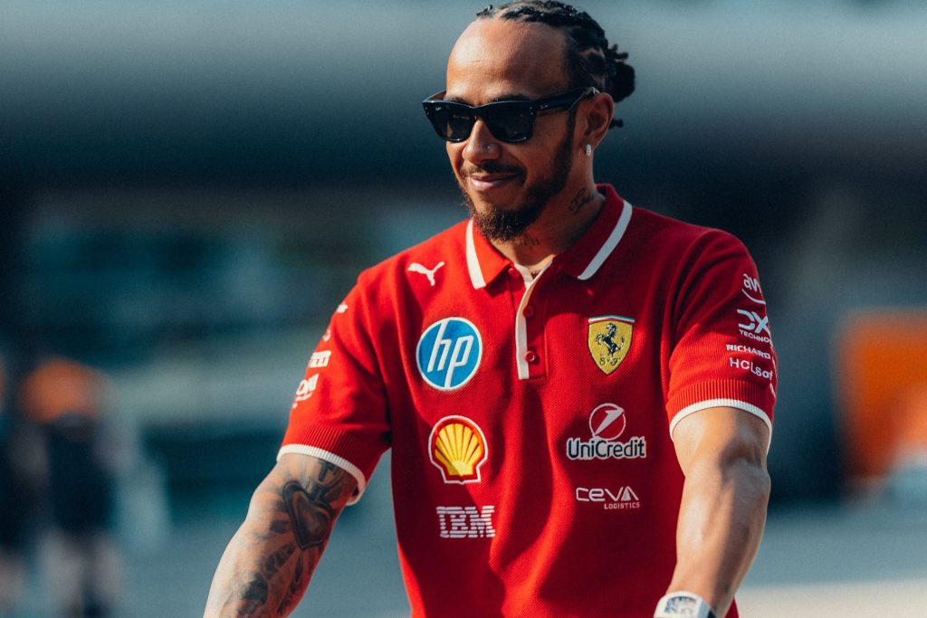 Hamilton Ferrari F1