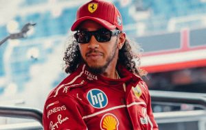 Hamilton Ferrari F1