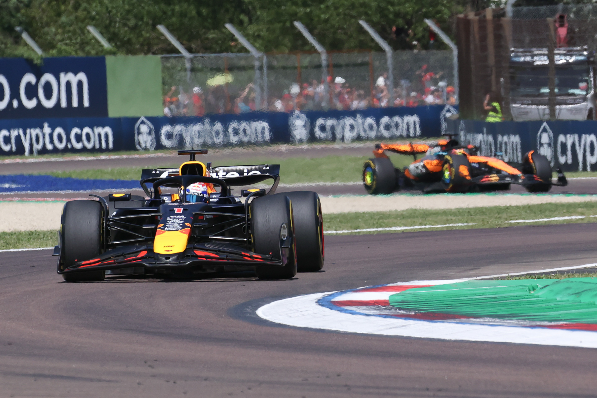 Fomrula 1 Verstappen Mclaren Imola