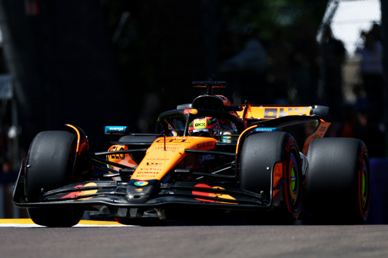 F1 Imola FP2 McLaren Piastri