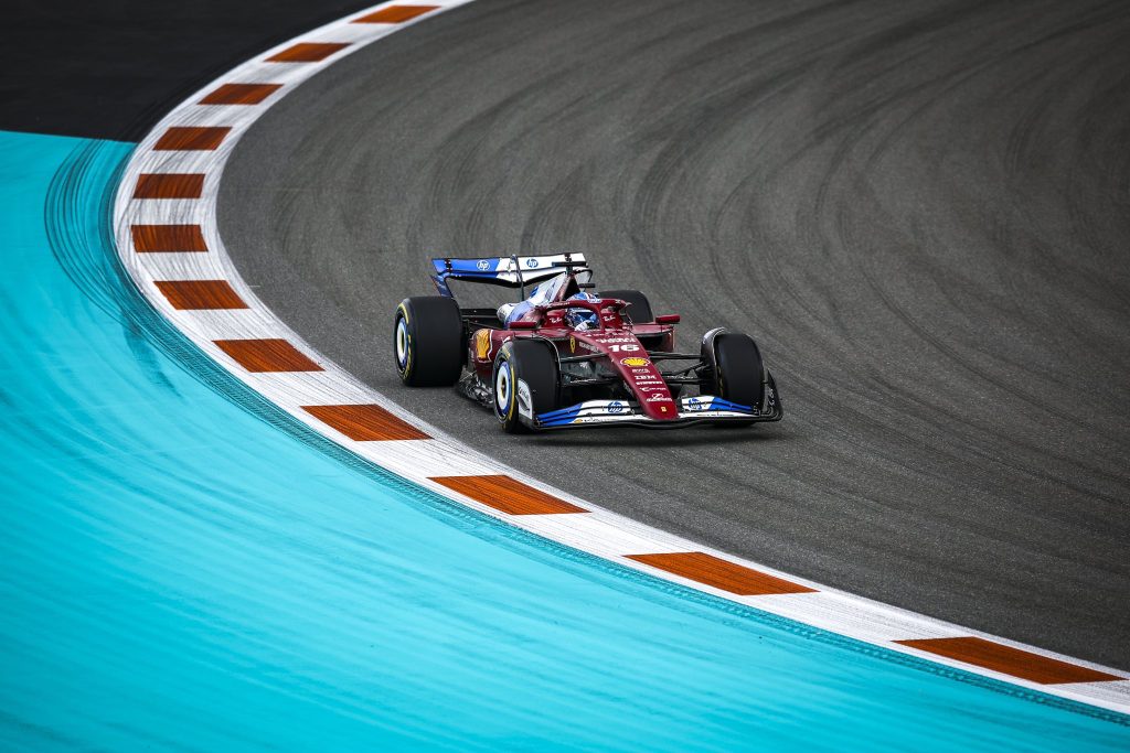 F1 News FP1 Miami Leclerc Ferrari F1