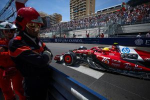 Formula 1 hamilton Ferrari Montecarlo