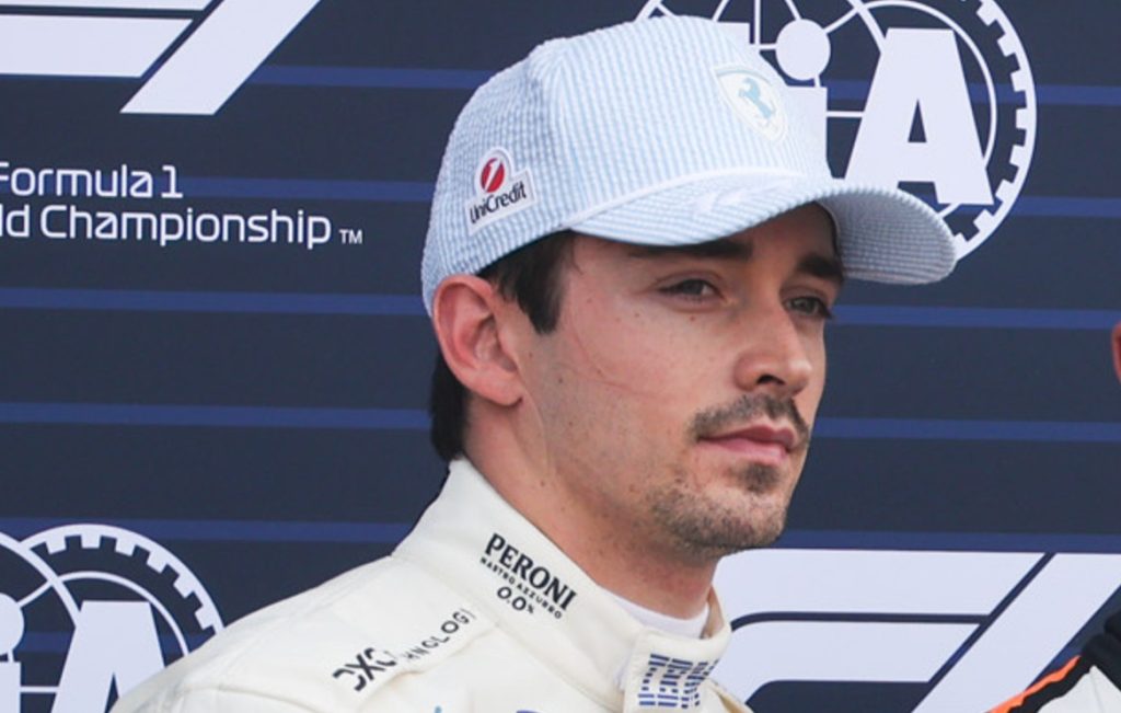 leclerc F1 Ferrari monaco