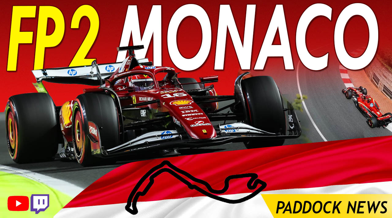 Live FP2 GP Monaco