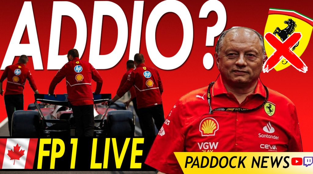 Ferrari F1 Vasseur Addio