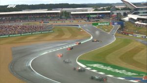 Max Verstappen si gira GP Gran Bretagna Silverstone
